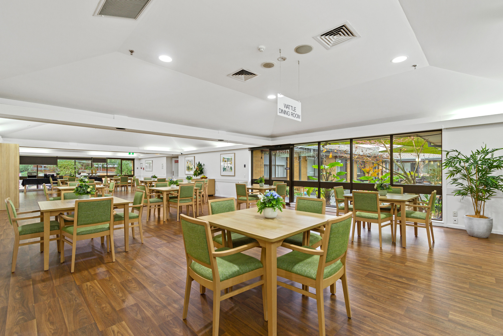 John R Hannah Aged Care Mulgrave dining area