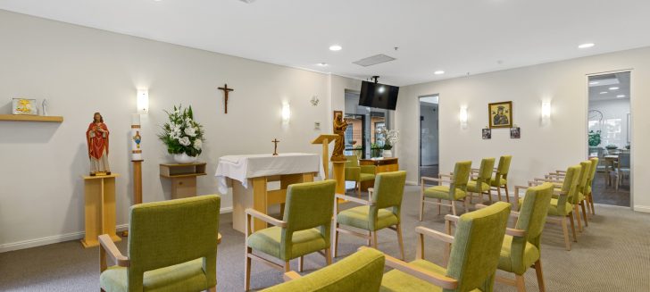 John R Hannah Aged Care Mulgrave chapel