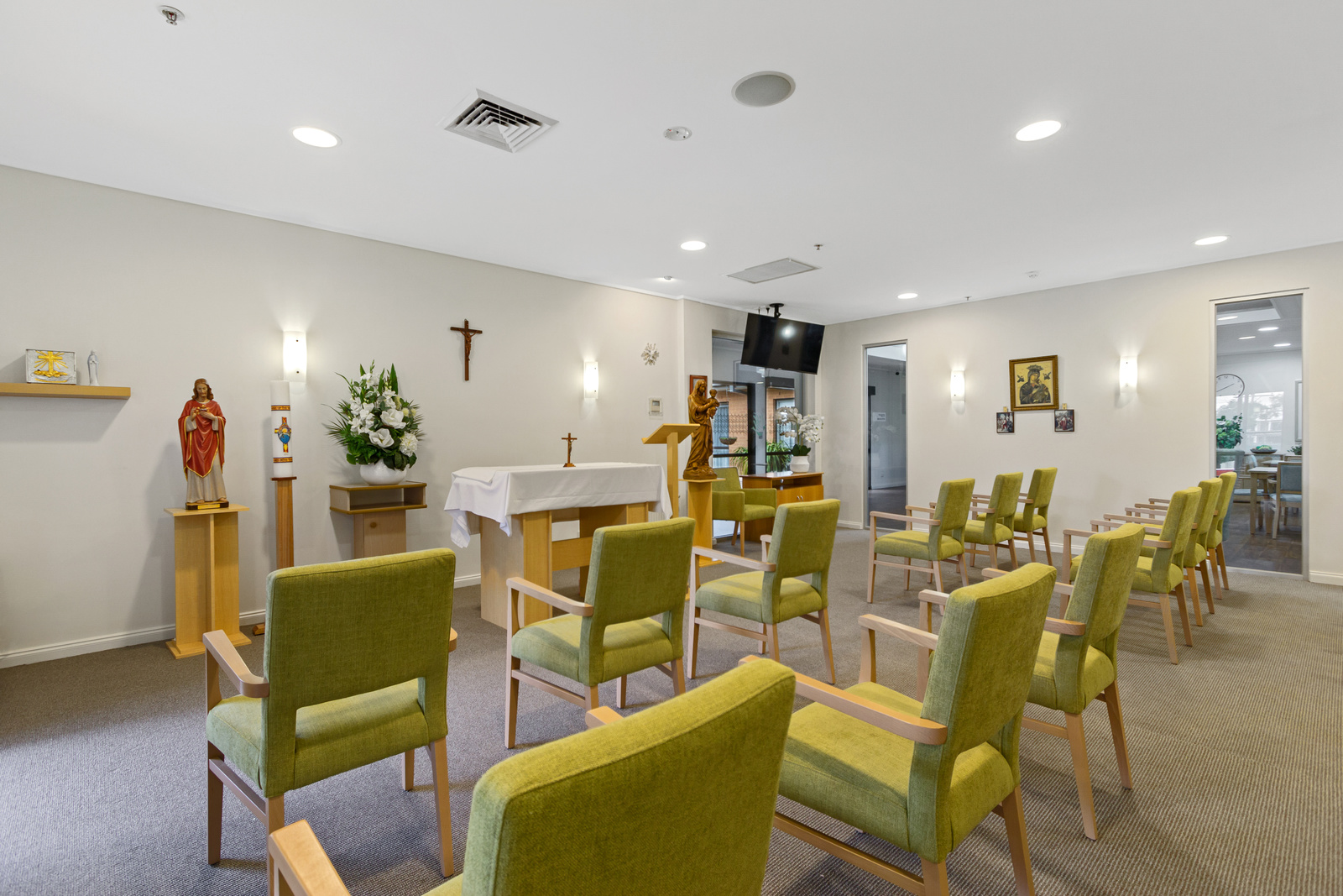 John R Hannah Aged Care Mulgrave chapel