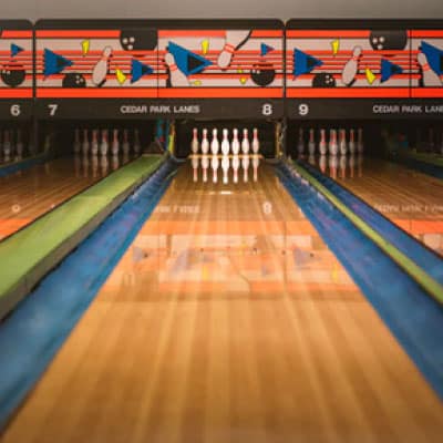 Bowling track