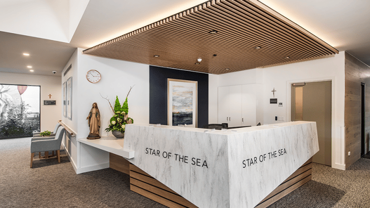 Star of the Sea front desk