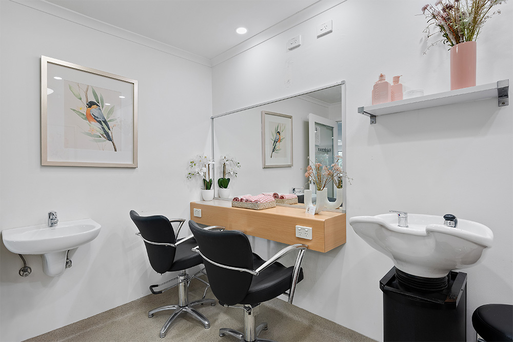 John R Hannah Aged Care Mulgrave hairdressing salon