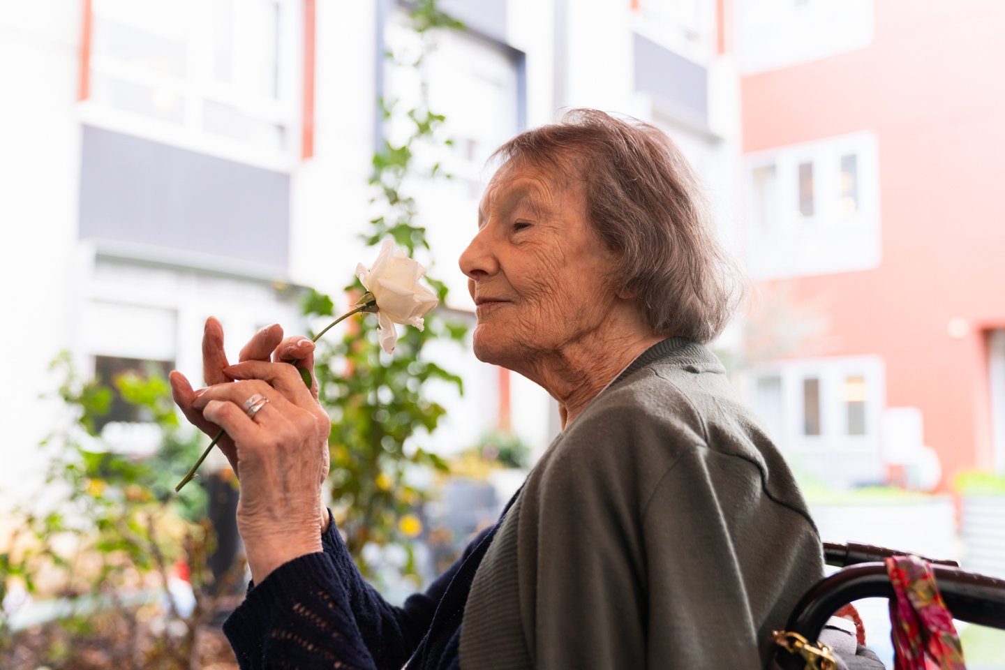 Beryl misses her rose garden