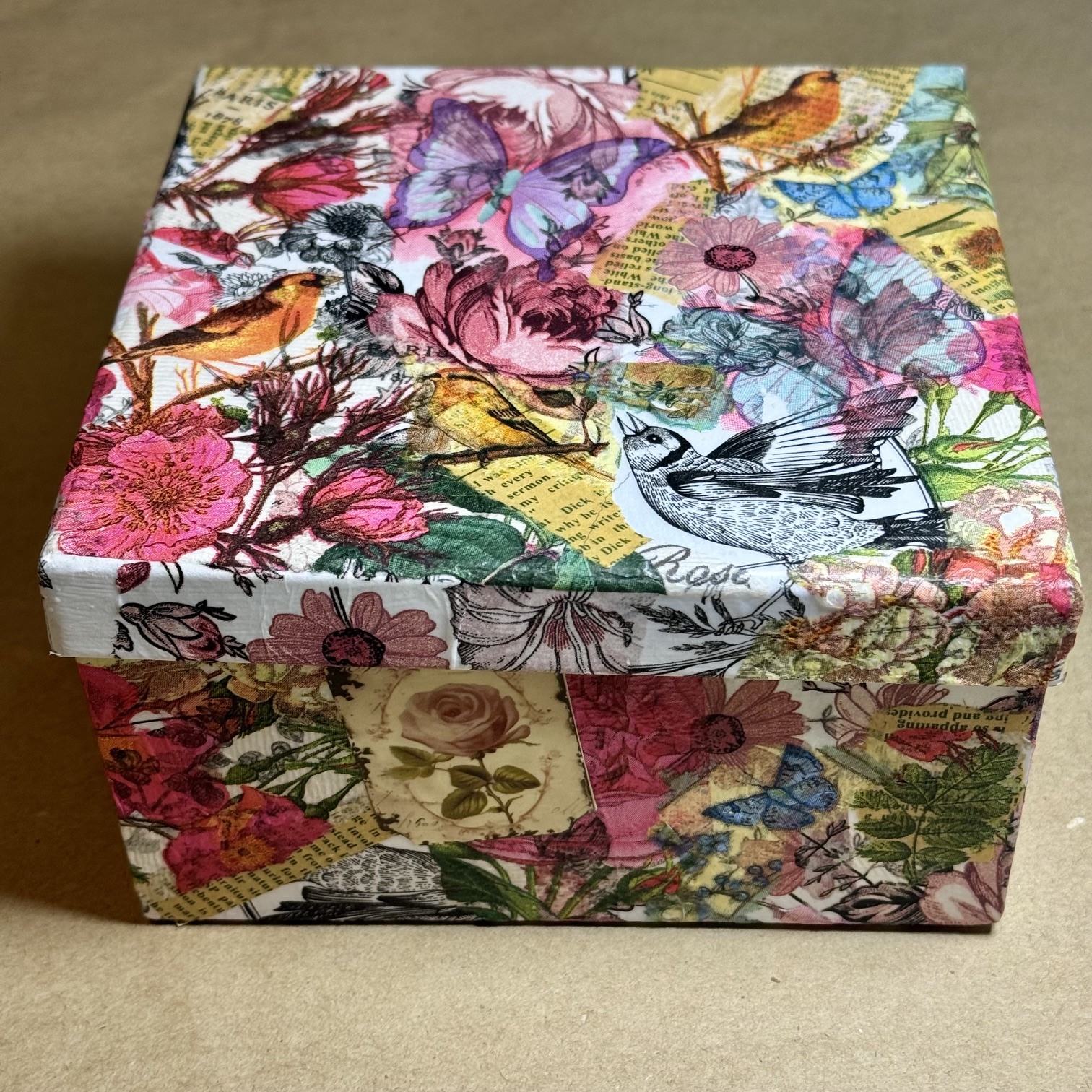 Decoupage: Victorian gift boxes (Docklands)